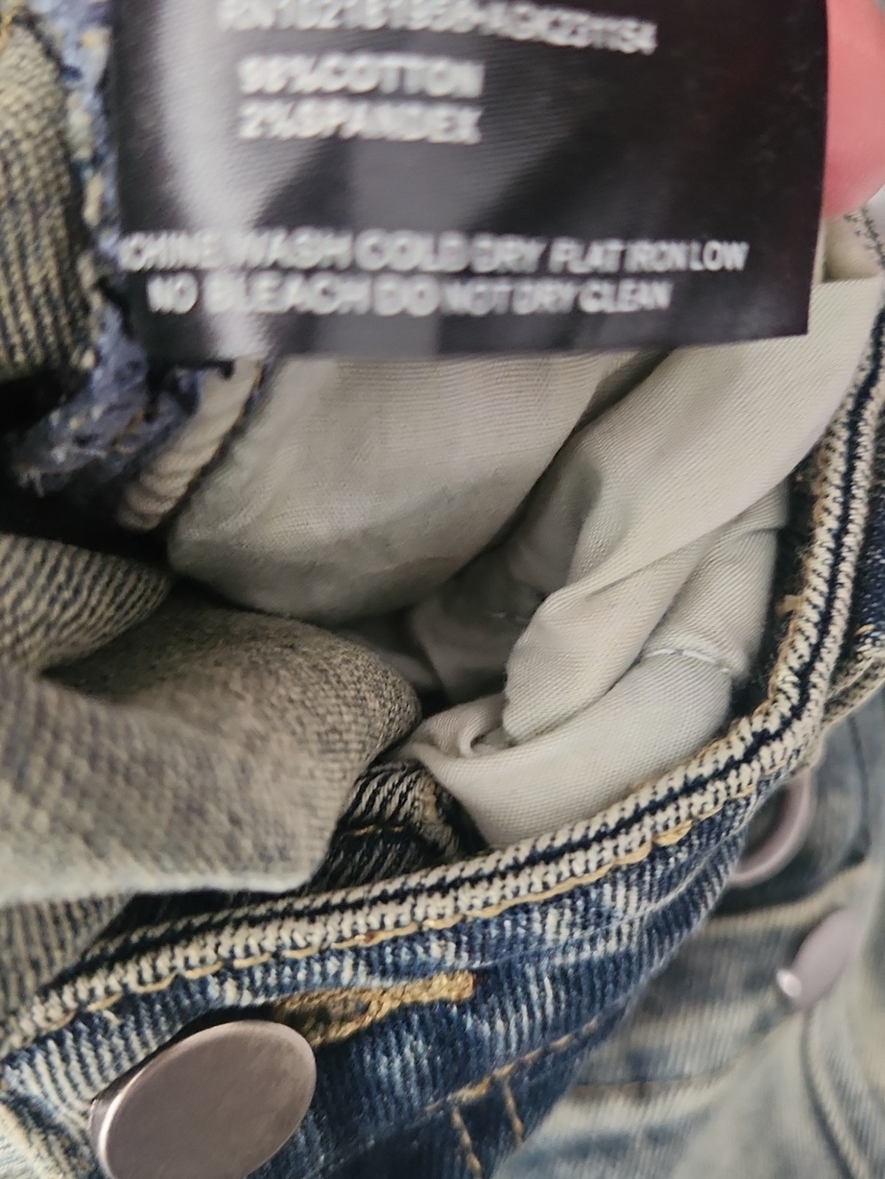 Generation Kiss Brand Sold By Dolls Kill Aurora Cargo Jeans - Picture 10 of 10